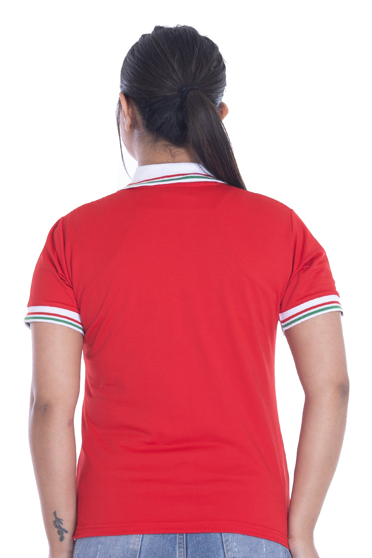 Women’s Wales Rugby World Cup 2025 T-Shirt – Button Down Collar, Short Sleeve S to XXL (Sizes 8-10 to 24-26)
