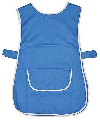 Tabard Apron Hospital Blue With Pockets