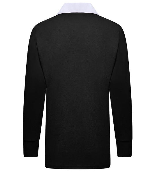 Men's Multicolor Plain Full Sleeve Rugby Sports Jersey