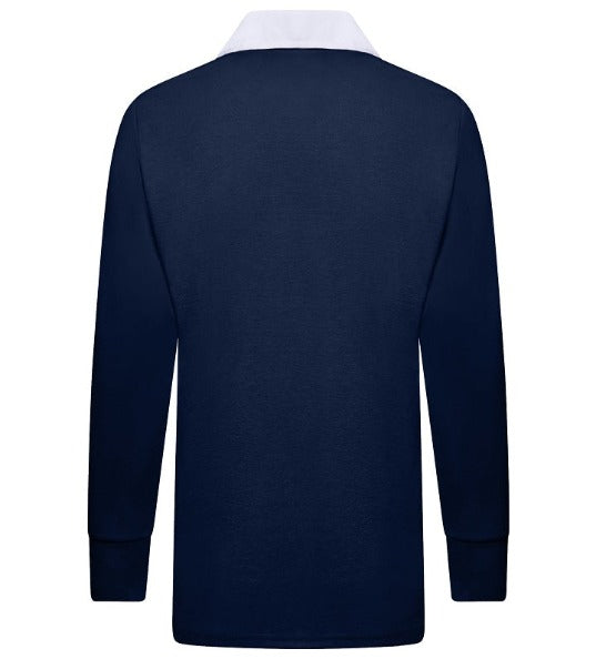 Men's Multicolor Plain Full Sleeve Rugby Sports Jersey