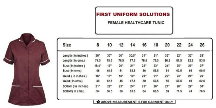 ladies_healthcare_tunic_size_chart