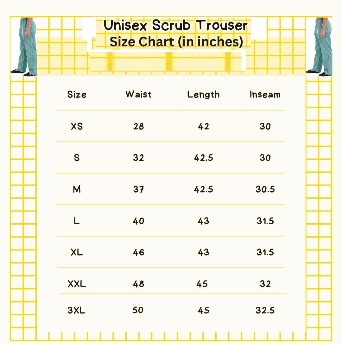 unisex_scrub_trouser_size_chart