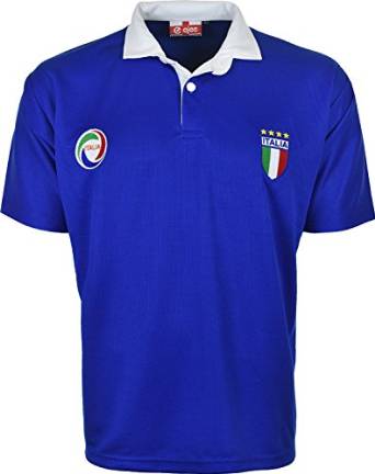 Men's Italia Football Shirt Euro Cup Jersey |Blue|