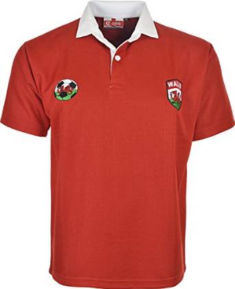 Men's Wales Football Shirt Euro Championship Jersey