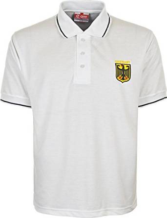 Men's Germany Football TShirts Euro Championship Pique Polo Jersey