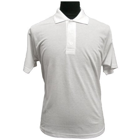 Buy Mens Polo T-Shirt Jersey | White |