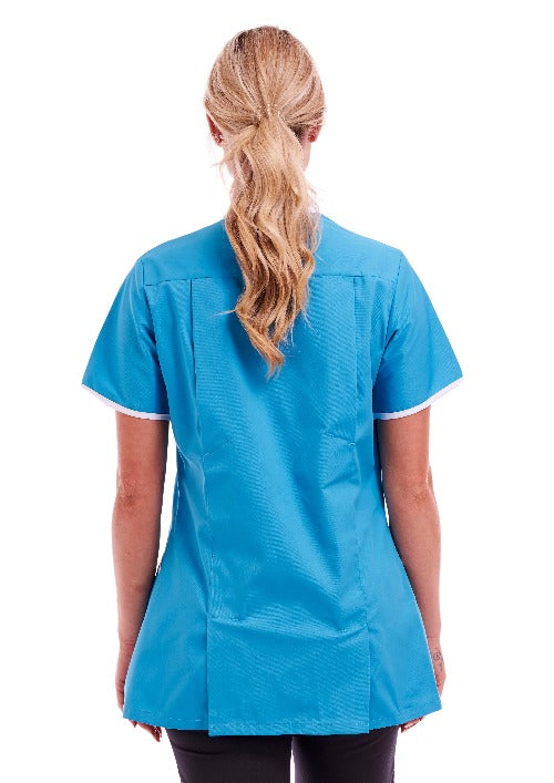 womens_poly_cotton_asymmetric_tunic_hospital_blue