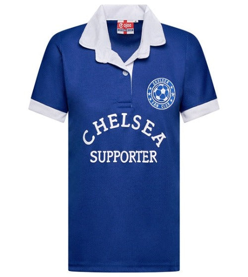 Ladies Chelsea Fan Supporter Half Sleeve Football T-Shirt