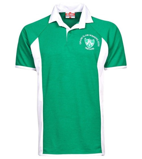Men's Rugby Ireland Irish 2023 Grand Slam Winners Half Sleeve T-Shirt