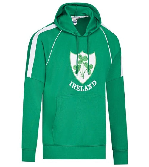 Unisex Hoodies Pullover Rugby Ireland Full Sleeve Embroidered Logo Creative lining Embroidered makes more Attractive Size XS to XXL Green