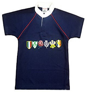 Kid's 6 Nation Half Sleeve T-Shirt | Navy