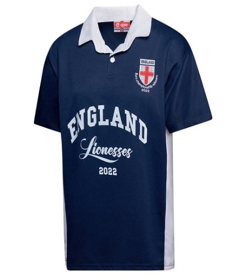 England Lionesses 2022 Football Euro Champions Winners Half Sleeve T-Shirt