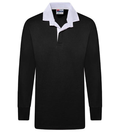 Men's Multicolor Plain Full Sleeve Rugby Sports Jersey