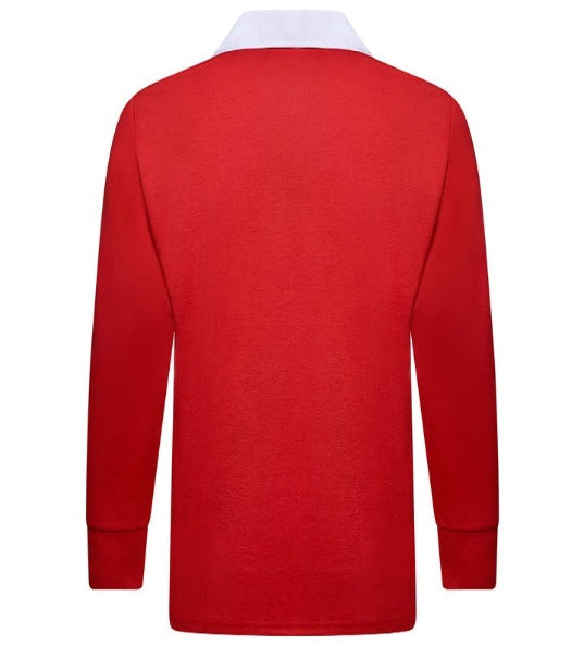 Men's Multicolor Plain Full Sleeve Rugby Sports Jersey