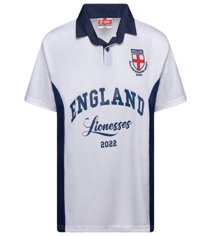 England Lionesses Euro Champions Winners Half Sleeve Jersey