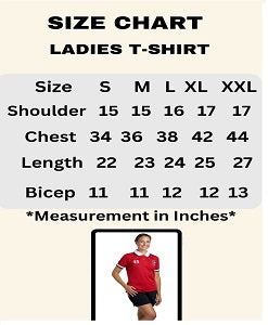 Ladies Rugby South Africa Half Sleeve T-Shirt