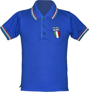 Kids Italy Football Championship Polo T-Shirt