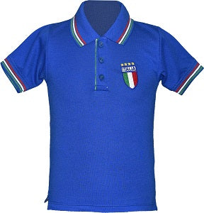Buy Kids Italy Football Jersey Championship Polo T-Shirt