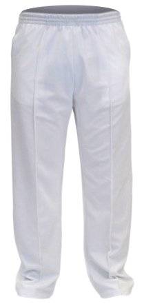 MENS BOWLING TROUSER CRICKET GOLF TROUSERS WHITE IN SIDE LEGS SIZE 31" 29" 27"