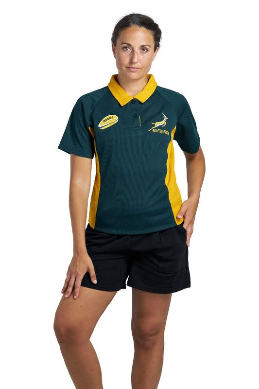 Ladies Rugby South Africa Half Sleeve T-Shirt