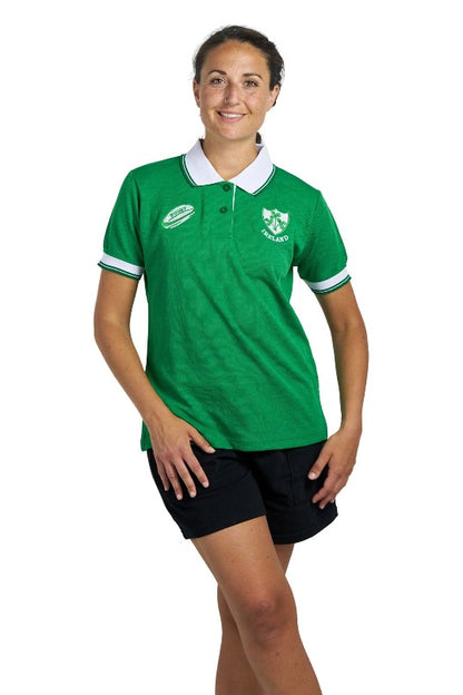 Ladies Rugby Ireland Half Sleeve T-Shirt