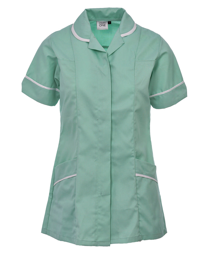 Women's Mint Green Poly Cotton Tunic FNLT01 – Nurse Uniform | 8-26 ...